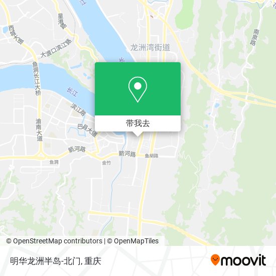 明华龙洲半岛-北门地图
