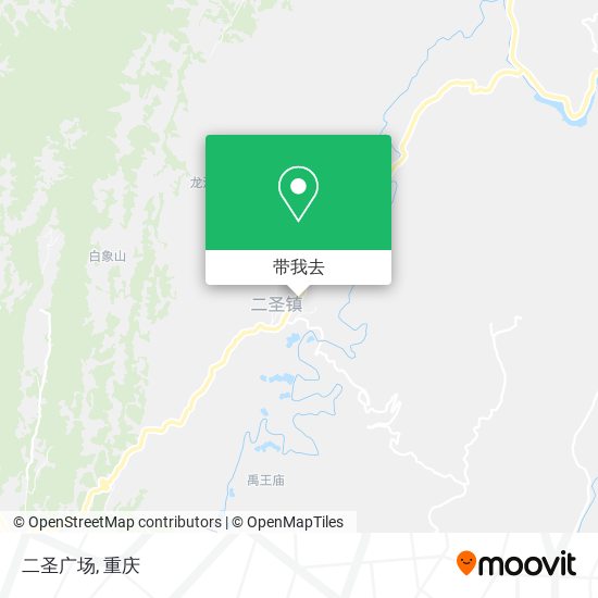 二圣广场地图