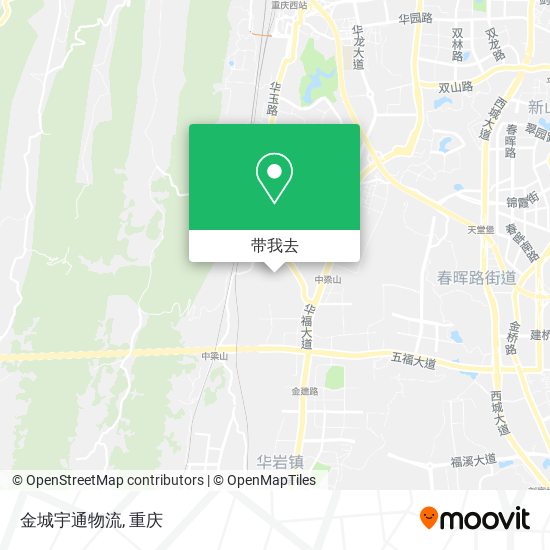 金城宇通物流地图