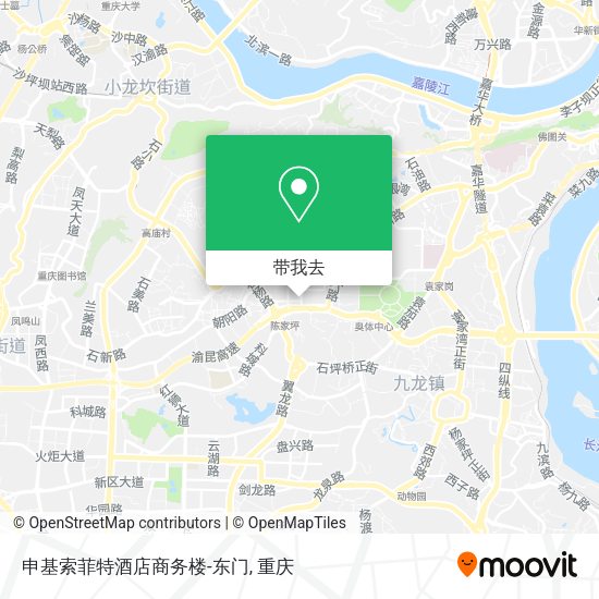 申基索菲特酒店商务楼-东门地图
