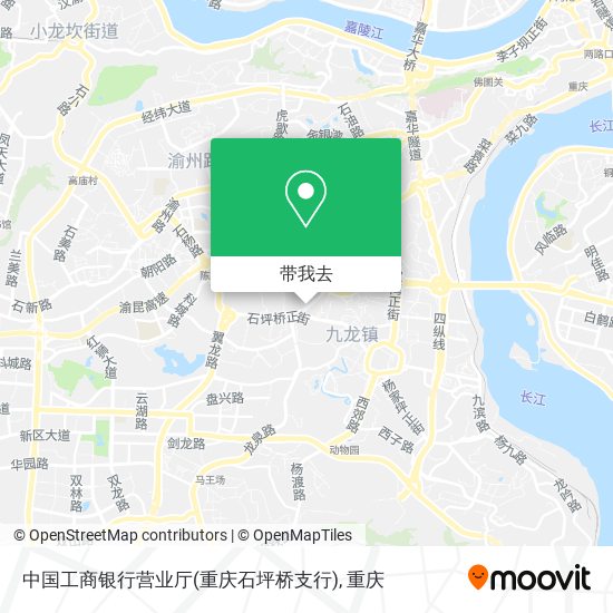 中国工商银行营业厅(重庆石坪桥支行)地图