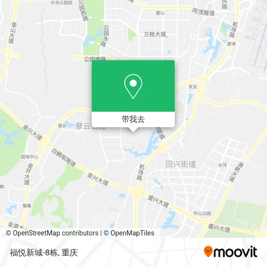 福悦新城-8栋地图