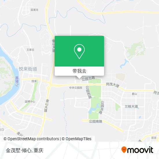 金茂墅·倾心地图