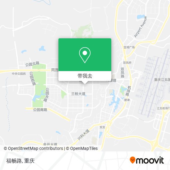 福畅路地图
