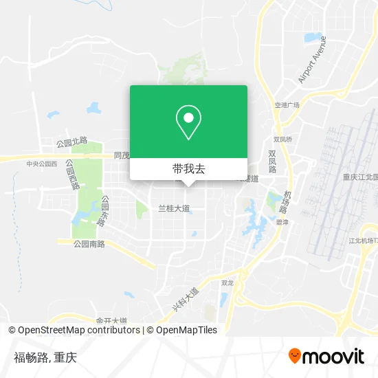 福畅路地图