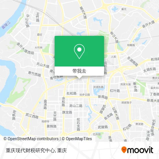 重庆现代财税研究中心地图