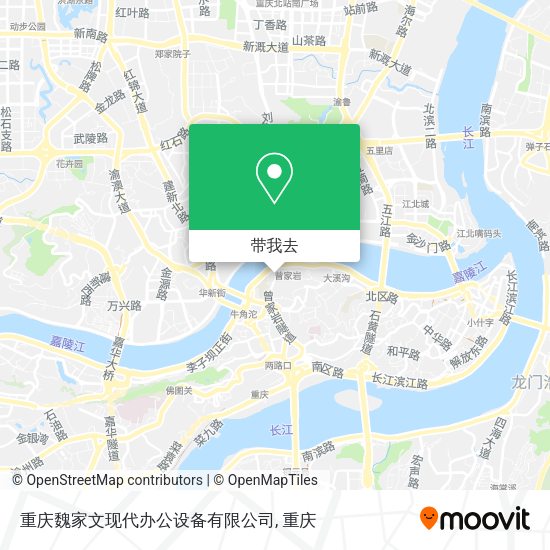 重庆魏家文现代办公设备有限公司地图
