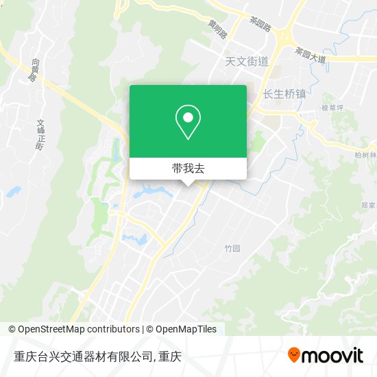 重庆台兴交通器材有限公司地图