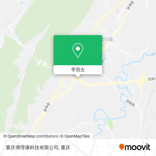 重庆博理康科技有限公司地图