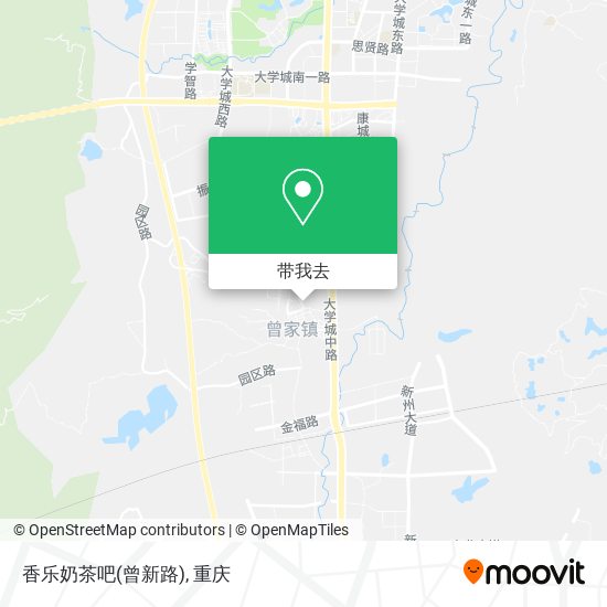 香乐奶茶吧(曾新路)地图