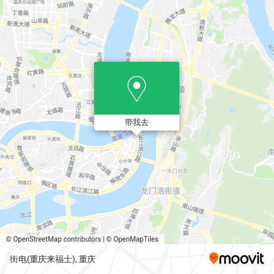 街电(重庆来福士)地图