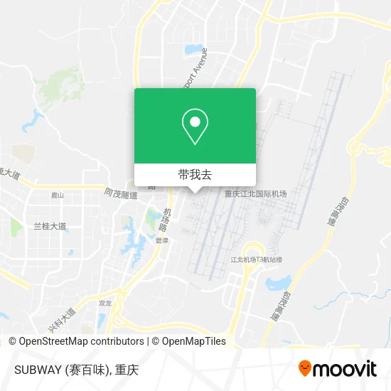 SUBWAY (赛百味)地图