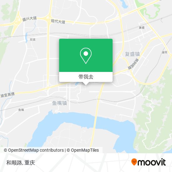 和顺路地图