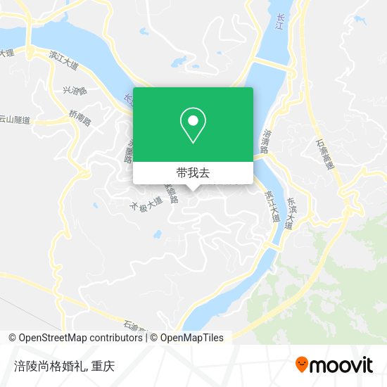 涪陵尚格婚礼地图