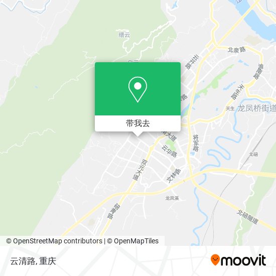 云清路地图