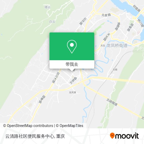 云清路社区便民服务中心地图