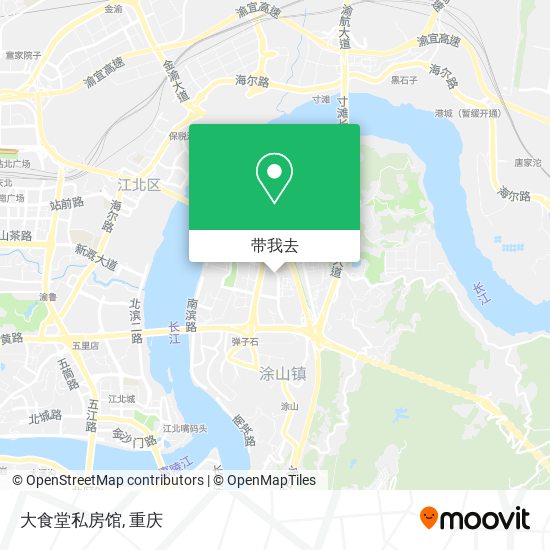 大食堂私房馆地图