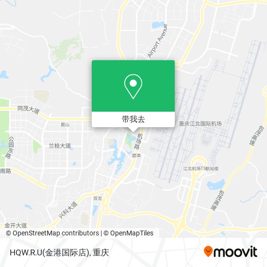 HQW.R.U(金港国际店)地图