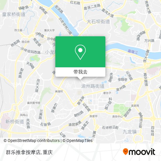 群乐推拿按摩店地图