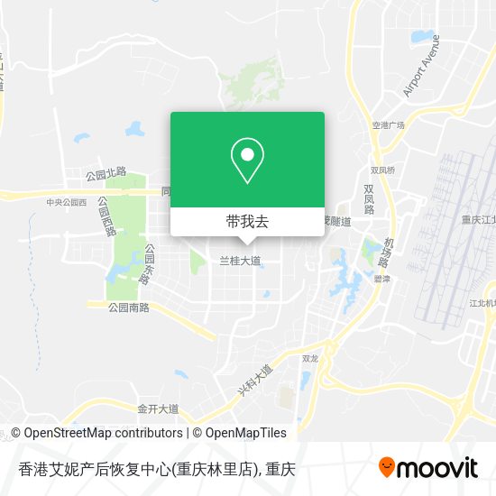 香港艾妮产后恢复中心(重庆林里店)地图