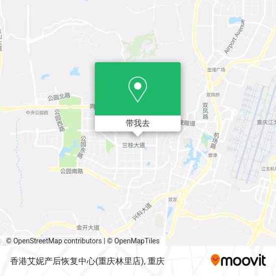香港艾妮产后恢复中心(重庆林里店)地图