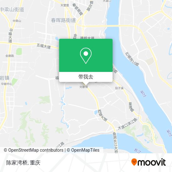 陈家湾桥地图