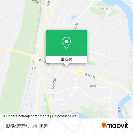 北碚区芳芳幼儿园地图