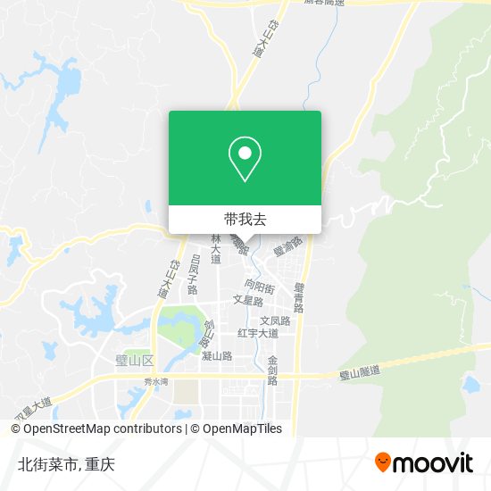 北街菜市地图