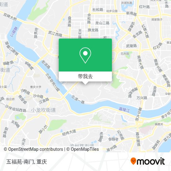 五福苑-南门地图