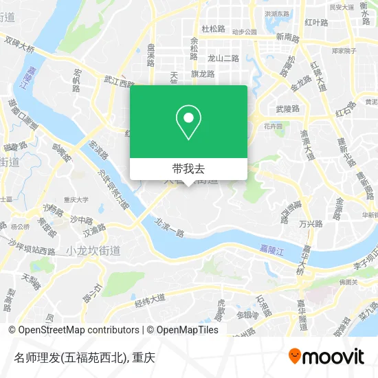 名师理发(五福苑西北)地图