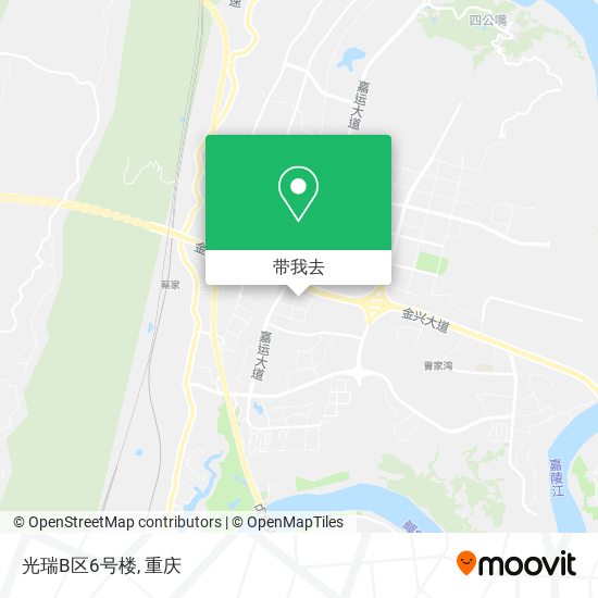 光瑞B区6号楼地图
