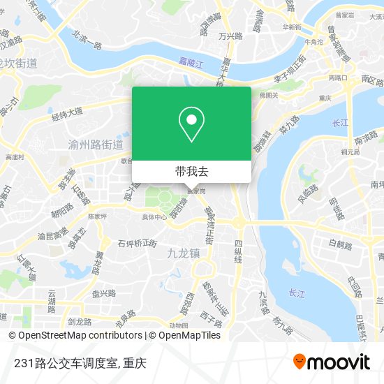 231路公交车调度室地图