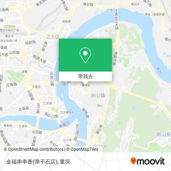 金福串串香(弹子石店)地图
