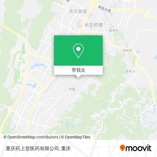 重庆药上堂医药有限公司地图