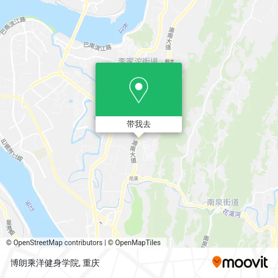 博朗乘洋健身学院地图