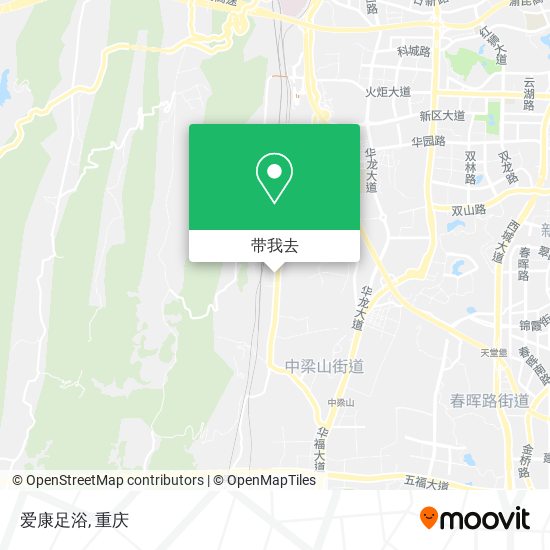 爱康足浴地图