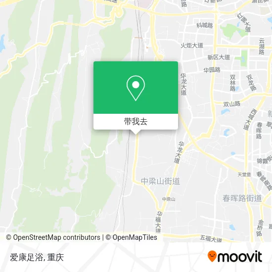 爱康足浴地图