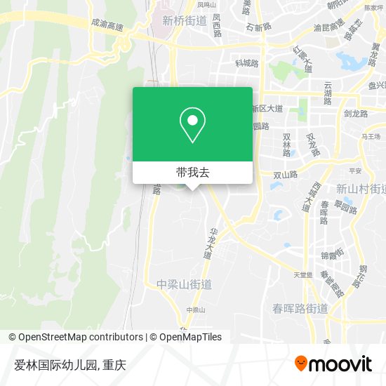 爱林国际幼儿园地图