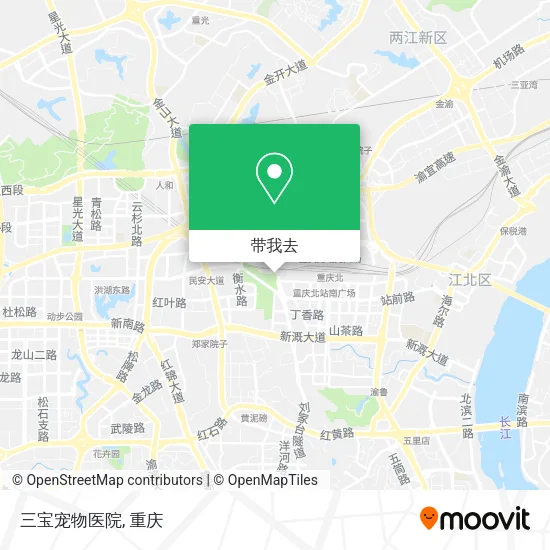 三宝宠物医院地图