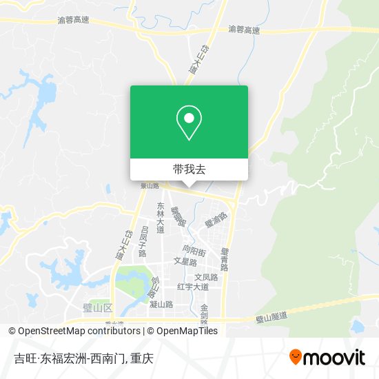 吉旺·东福宏洲-西南门地图