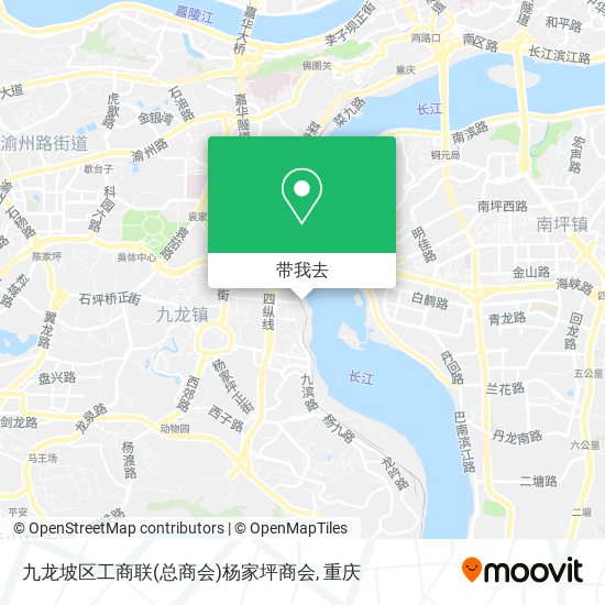 九龙坡区工商联(总商会)杨家坪商会地图