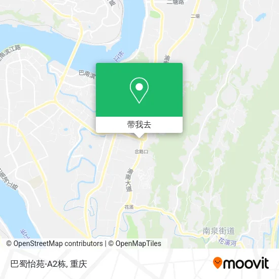 巴蜀怡苑-A2栋地图