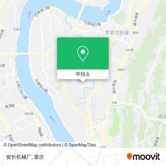 俊忻机械厂地图