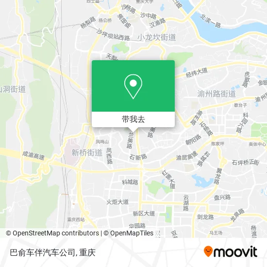 巴俞车伴汽车公司地图
