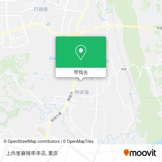 上尚签麻辣串串店地图
