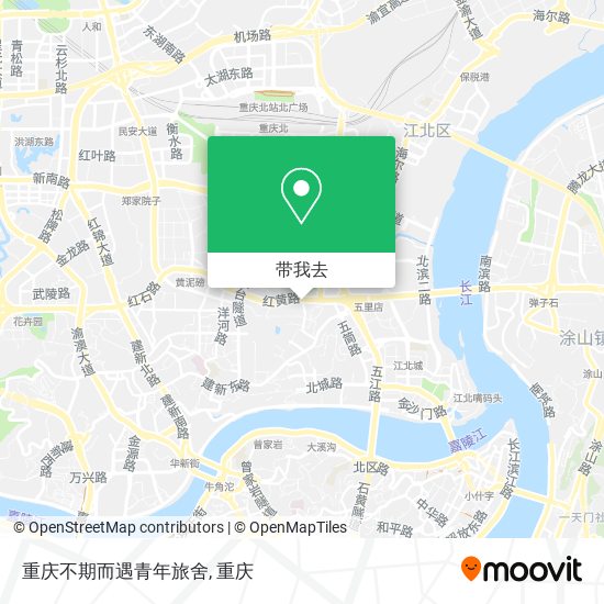 重庆不期而遇青年旅舍地图