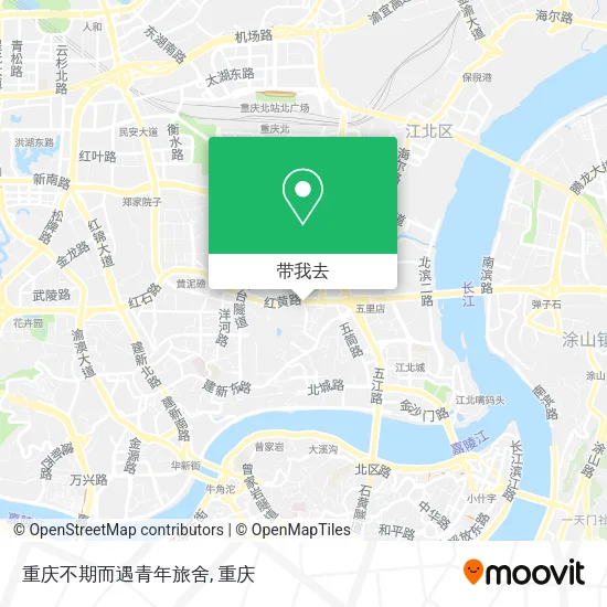 重庆不期而遇青年旅舍地图