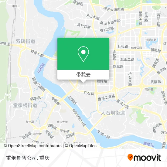 重烟销售公司地图