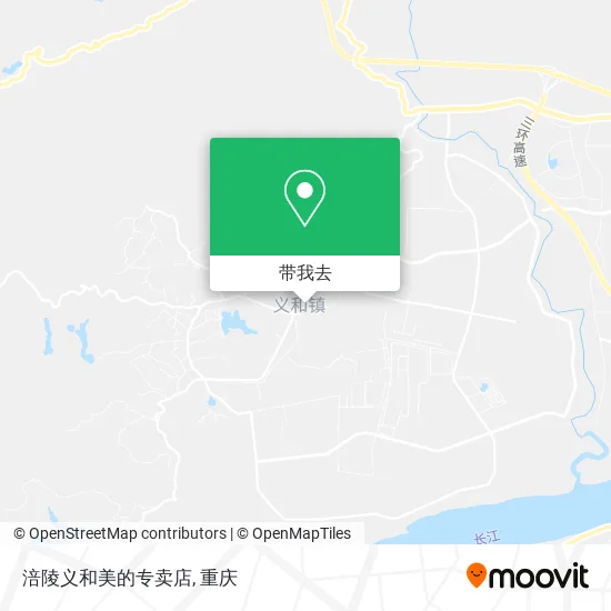 涪陵义和美的专卖店地图