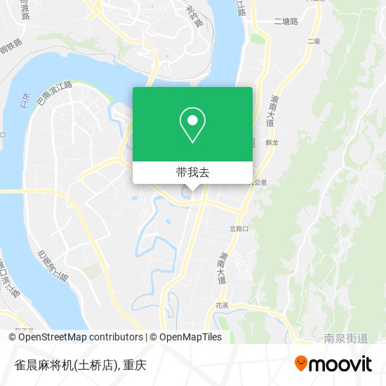 雀晨麻将机(土桥店)地图